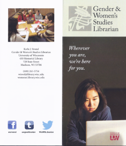 Gender and Women's Studies Librarian